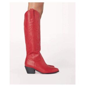 Madison Women´s Urson Western Boot In Cherry Red Size 8 NWT